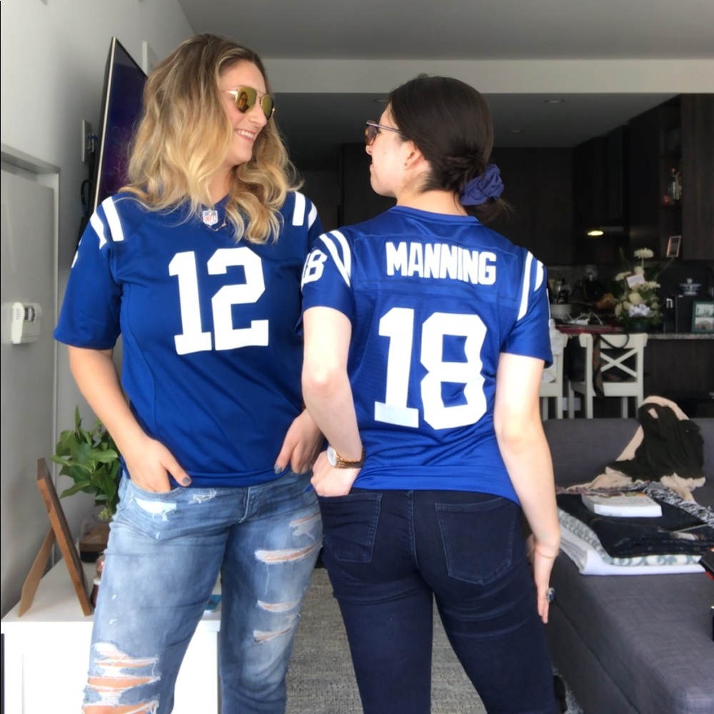 2 Indianapolis Colts Jerseys: Luck L, Manning S